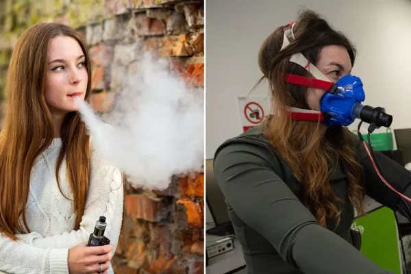 Inhaling nicotine vapour from E-cigarettes has been described by the NHS as “substantially less harmful than smoking.