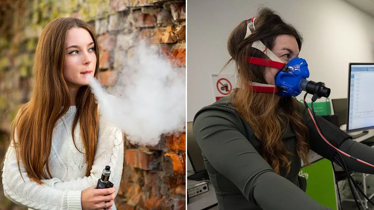 Inhaling nicotine vapour from E-cigarettes has been described by the NHS as “substantially less harmful than smoking.